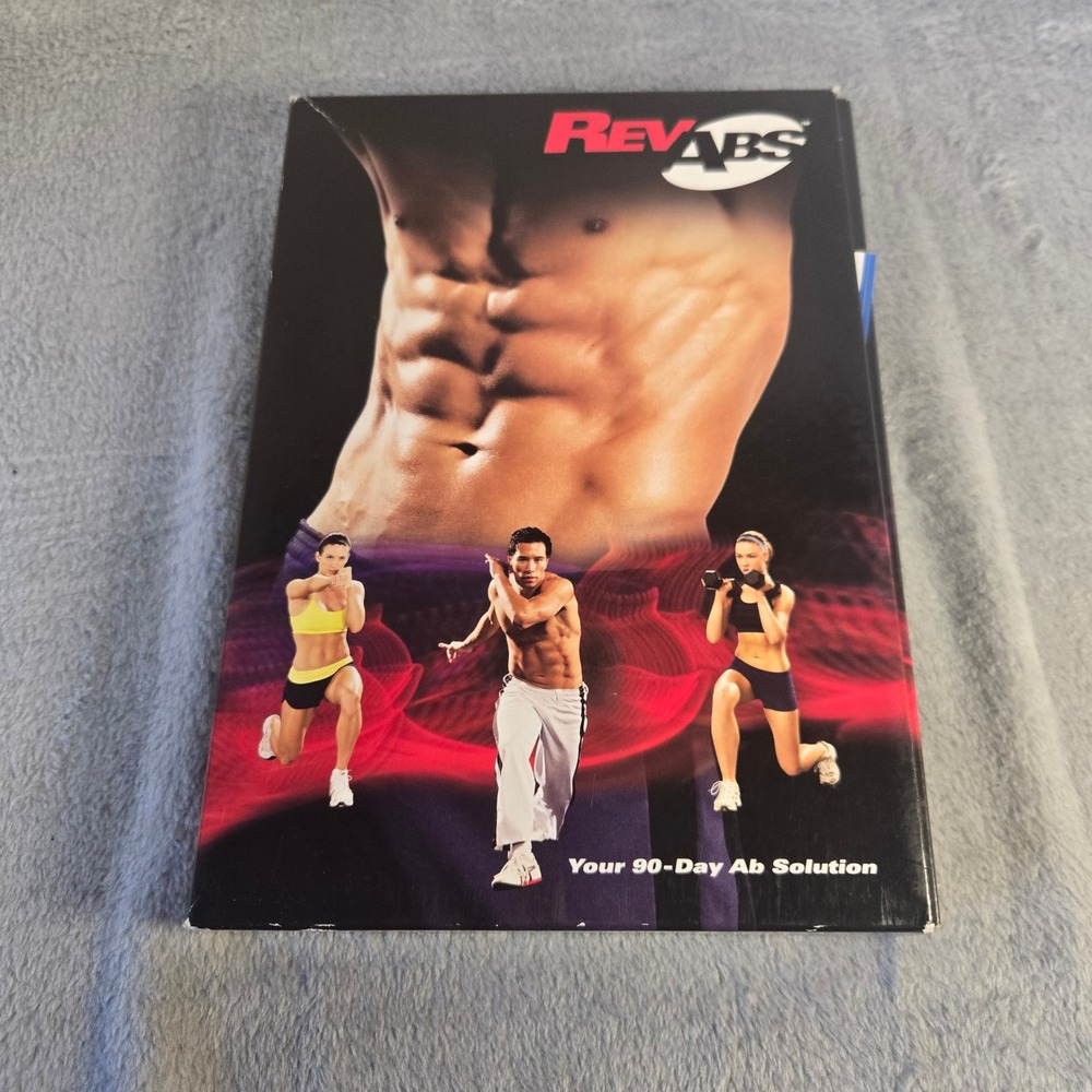 Beachbody RevAbs Brett Hoebel 90 Day Ab Solution Workout DVD Set Nutrition Guide